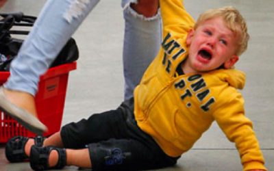 Berrinches en público