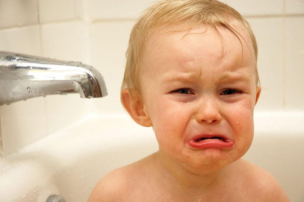 Mi hijo no quiere bañarse